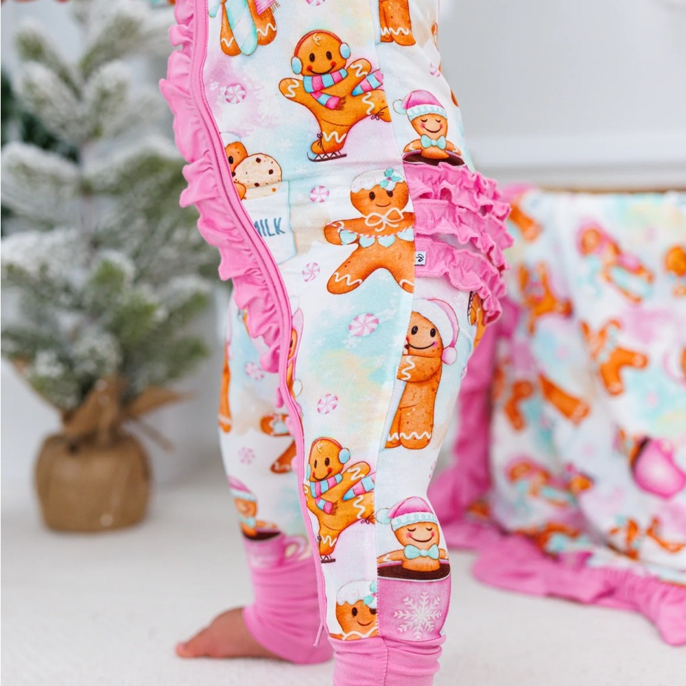 Colorful Gingerbread Pajama - Picture 3 of 4